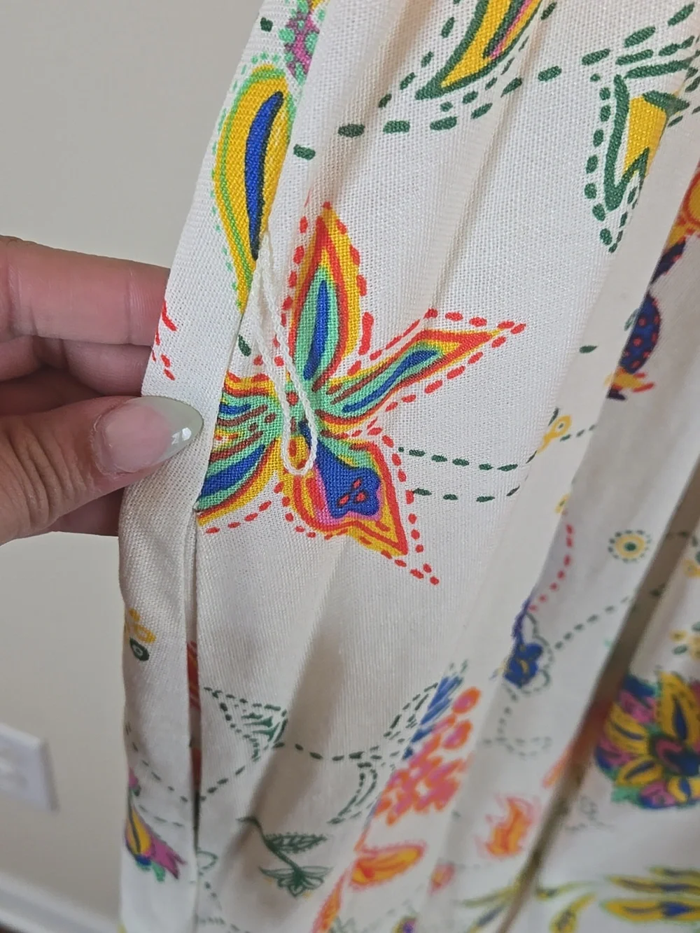 Sugarlips Floral Maxi Dress Off Shoulder Boho Cottagecore Flowy 2X - Picture 5 of 9